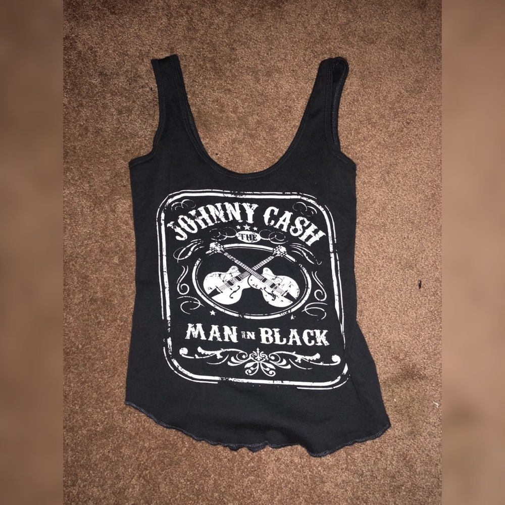 Johnny cash tank top